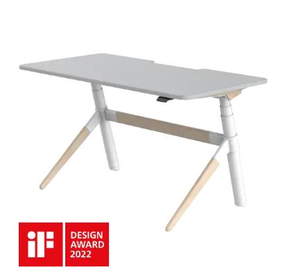 La imagen del escritorio de pie Karma Essence