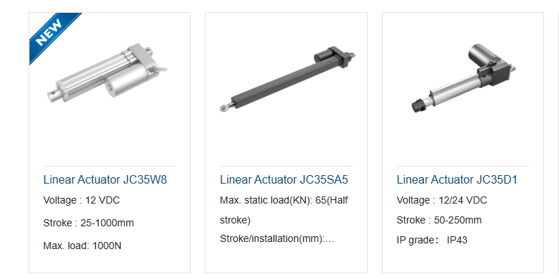 Mejores fabricantes de actuadores lineales recomendados