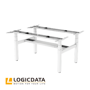 Estructura de escritorio de pie de chapa eléctrica OPTIMUS Bench