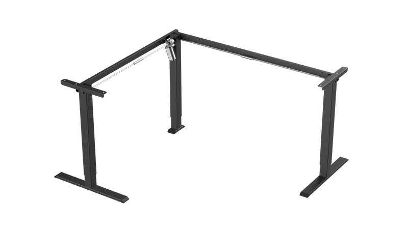 JC35TT-R132R Escritorio de 3 patas con un solo motor